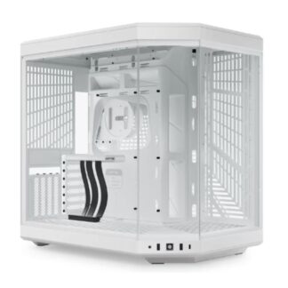 CASE GAMING HYTE Y70 MID TOWER SIN VENTILACIÓN CON VIDRIO FRONTAL Y LATERAL CS-HYTE-Y70-WW BLANCO