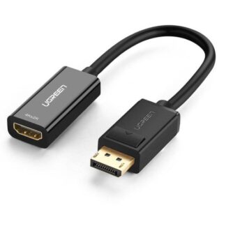 ADAPTADOR UGREEN MM137 DP A HDMI 1080P 40362 NEGRO