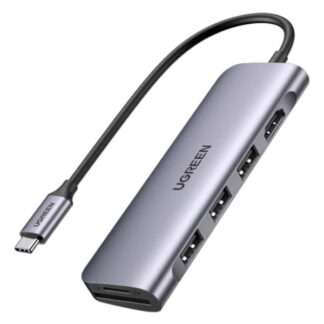 HUB UGREEN CM511 6 EN 1 USB-C / USB-A/ HDMI 35999