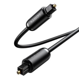 CABLE UGREEN AV122 OPTICO TOSLINK AUDIO 1.5M 70891 NEGRO