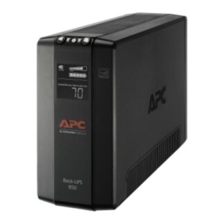 UPS APC BX850M-LM60 850VA LINEA INTERACTIVA 8 TOMAS NEMA 5-15R NEGRO