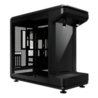 CASE COOLER MASTER MASTERFRAME 360 STAGE LCD SIN VENTILACIÓN INCLUIDA MF360-KHNN-S02 NEGRO