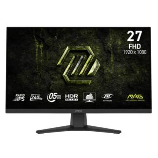 MONITOR GAMING MSI MAG 272F X24 27" PLANA 1920X1080 FREESYNC PREMIUM 9S6-3CE11M-026 NEGRO