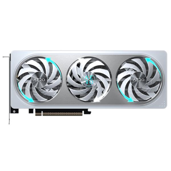 TARJETA DE VIDEO GIGABYTE RTX 5060 AERO OC 8G GDDR7 2595 MHZ GV-N5060AERO OC-8GD BLANCO