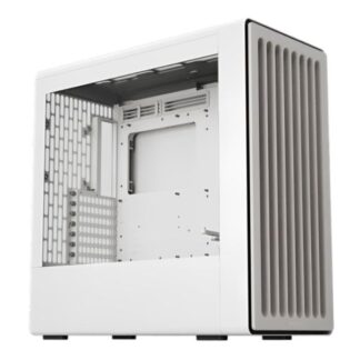 CASE HAVN BF 360 WHITE  MID TOWER SIN VENTILACION INCLUIDA CON PANEL LATERAL HVN-CA-BF360-01 BLANCO