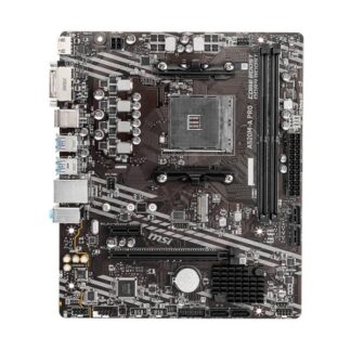 TARJETA MADRE MSI A520M-A PRO AM4 MICRO-ATX DDR4 911-7C96-034 NEGRO