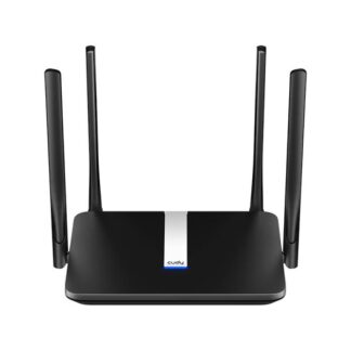 ROUTER  CUDY LT500-AU 2.0  5GHZ  AC1200  WIFI 4G LTE CAT.4 CUDY MESH CON ANTENAS DESMONTABLES NEGRO