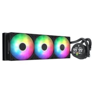 ENFRIAMIENTO LIQUIDO RGB AEROCOOL ABYSS L360R DIGI AIO 360MM ACLA-AD36117.11 NEGRO