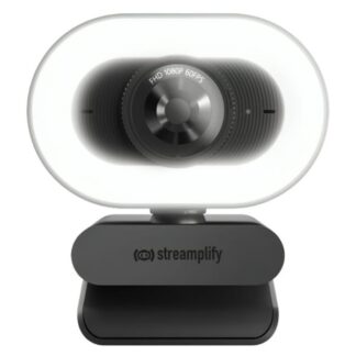 CAMARA WEB STREAMPLIFY CAM PLUS-FHD-2M60-LIGHT-BK 1080P FULL HD USB-A SPCW-CLFH221.11 NEGRO