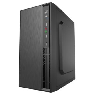 CASE NOVA CM06H1RA001C MINI TOWER VENTILADORES 1 DE 120MM Y 80MM SIN FUENTE DE PODER NEGRO