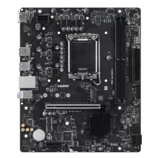 TARJETA MADRE MSI PRO H610M-S LGA1700 MICRO-ATX DDR5 911-7E44-021 NEGRO