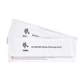 KIT DE LIMPIEZA ZEBRA ZC100/300 2 CARDS 105999-311-01