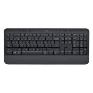 TECLADO LOGITECH K650 SIGNATURE MEMBRANA INALÁMBRICO BLUETOOTH ESPAÑOL 920-010910 NEGRO