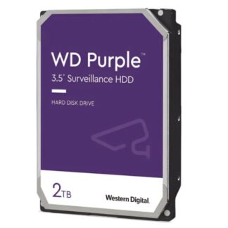 HD INTERNO 2TB WESTERN DIGITAL PURPLE WD23PURZ 3.5 PULG SATA III 5400 RPM 256MB CACHE MORADO