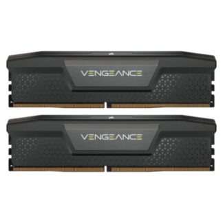 MEMORIA RAM PC 16GB (2×8GB) CORSAIR CMK16GX5M2B5200C40 DDR5 5200 MHZ CL40 1.25 V VENGEANCE. XMP 3.0 NEGRO DIMM 288 PINES NEGRO