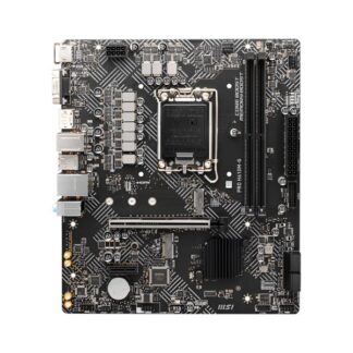 TARJETA MADRE MSI PRO H610M-G DDR5 LGA 1700 MATX DDR5 911-7D46-204 NEGRO