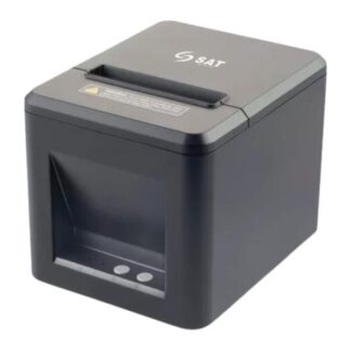 IMPRESORA PUNTO DE VENTA SAT AMERICA Q22UB TÉRMICA DIRECTA USB BLUETOOTH PAPEL 80 MM CORTADOR AUTOMÁTICO CONEXIÓN PARA GAVETA 4070030000376 NEGRO