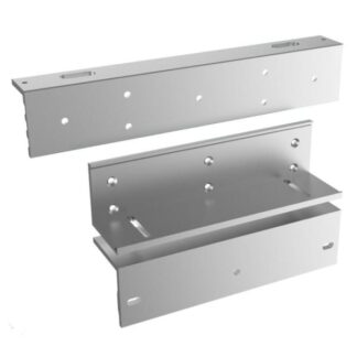 BRACKET PARA CERRADURA MAGNETICA HIKVISION DS-K4H255-LZ COMPATIBLE CON PUERTAS DE VIDRIO MADERA Y METAL 305701053