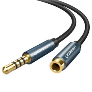 CABLE 3.5MM A 3.5MM UGREEN AV118 2M 40675 NEGRO