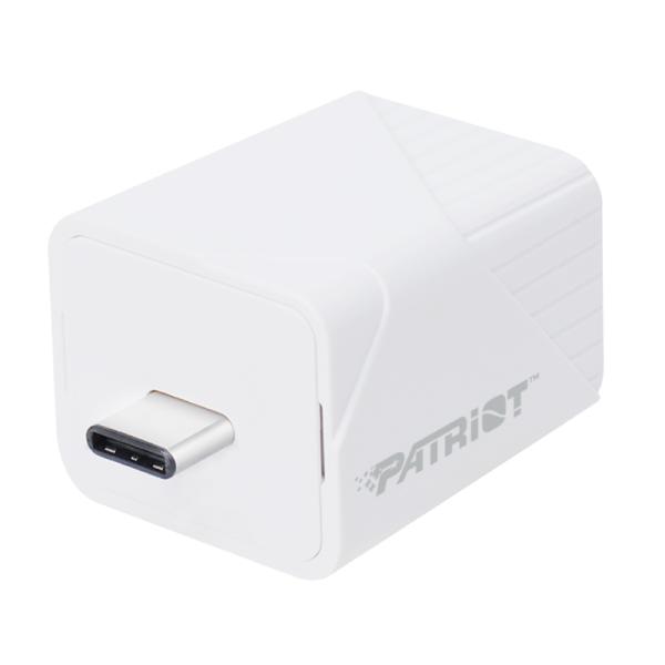 MEMORIA USB 256GB PATRIOT ILUXE CUBE USB-C 3.2 GEN 1 PI256GCUW30C BLANCO