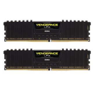 MEMORIA RAM PC 32GB (2X16GB) CORSAIR VENGEANCE LPX DDR4 3200 MHZ 1.35V CMK32GX4M2E3200C16 NEGRO