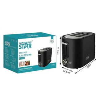 TOSTADORA WINNING STAR ST-2101 750W 7 NIVELES MBJ-729-WST-110V-16980 NEGRO