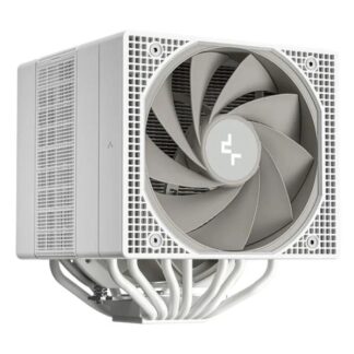 ENFRIAMIENTO DE AIRE DEEPCOOL ASSASSIN IV WH 120FDB/140FDB LGA1700/AM5 1X140MM+1X120MM PWM R-ASN4-WHNNMT-G BLANCO