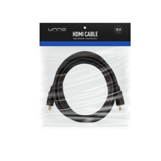 CABLE UNNO TEKNO HDMI 7.5M /25FT CB4125BK NEGRO