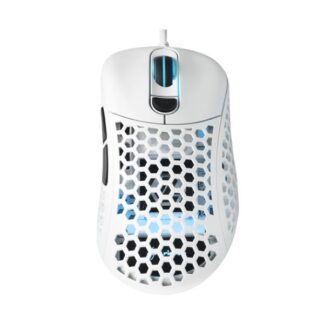 MOUSE GAMING RGB SHARKOON LIGHT2 200 ALÁMBRICO USB 16000 DPI 4044951030460 BLANCO