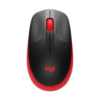 MOUSE LOGITECH M190 INALÁMBRICO CON RECEPTOR NANO 1000 DPI 910-005904 ROJO