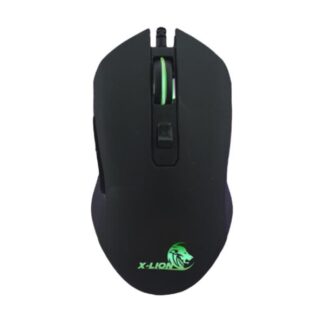 MOUSE GAMING X-LION MS-700 ALÁMBRICO USB 3200 DPI NEGRO