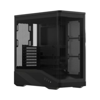 CASE RGB FORMULA V LINE CRYSTAL U9 PA MID TOWER SIN ABANICOS INCLUIDOS VIDRIO TEMPLADO LATERAL SIN FUENTE DE PODER 4711401666370 NEGRO