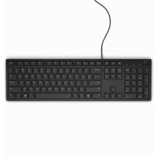 TECLADO STANDARD DELL KB216 MEMBRANA ALÁMBRICO USB INGLES KB216-BK-US NEGRO