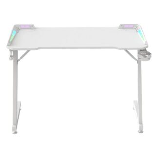 ESCRITORIO GAMING FORMULA V LINE VD2 RGB CAPACIDAD DE 100 KG 4711401668985 BLANCO