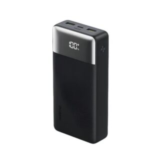 POWER BANK ORAIMO POWERNOVA Q21 OPB-7200Q 20000 MAH CARGA RÁPIDA DE 22.5 W PANTALLA DIGITAL Y CARGA DE 3 DISPOSITIVOS NEGRO