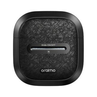 AFEITADORA ELÉCTRICA MULTIFUNCIONAL ORAIMO ORS-210N GOSHAVE MALLA FLEXIBLE DE DOBLE ANILLO IPX7 CABEZAL MAGNÉTICO Y CARGA USB-C NEGRO