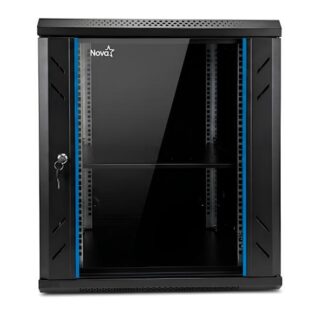 GABINETE DE RED 12U NOVA ACERO/PANEL SPCC CN12U11H001C