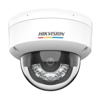 CÁMARA DOMO IP COLORVU HIKVISION DS-2CD1167G3-LIU(2.8MM)(LATAM ACUSENSE) 6MP H.265+/H.265/H.264+/H.264/IP/POE 2.8MM 30M IR/LUZ BLANCA MICRÓFONO INTEGRADO 311334729 BLANCO