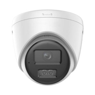 CÁMARA DOMO IP COLORVU HIKVISION DS-2CD1363G2-LIUF(2.8MM)(O-STD) 6MP H.265+/H.265/H.264+/H.264/IP/POE 2.8MM/4MM 30M IR/LUZ BLANCA MICRÓFONO INTEGRADO 311323311 BLANCO