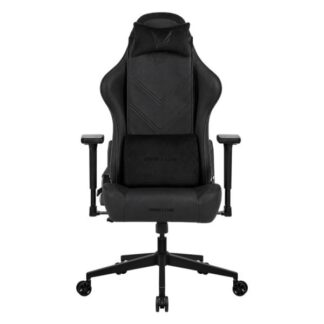 SILLA GAMING FORMULA V LINE DUO AIR 1 CUERO SINTETICO MALLA APOYABRAZOS 3D COJIN CERVICAL LUMBAR 4711401668961 NEGRO