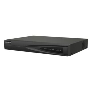 GRABADORA NVR HIKVISION DS-7608NI-Q1/W(STD)(E) 8 CANALES IP 8MP/6MP/4K HASTA 8TB / 1 HDD (NO INCLUIDO) WI-FI 6 H.265/H.264 303623429 NEGRO