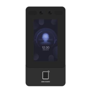 CONTROL DE ACCESO FACIAL HIKVISION DS-K1T342EFWX-E1(O-STD) (E) TECLADO TACTIL CON HUELLA CAMARA 2MP ETHERNET / WI-FI / RS-485 / WIEGAND / USB 302920739 NEGRO