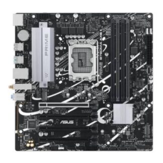 TARJETA MADRE ASUS PRIME B760M-A AX6 II-GSI LGA1700 MICRO-ATX DDR5 90MB1JH0-MVABY1 (BULK) NEGRO / BLANCO